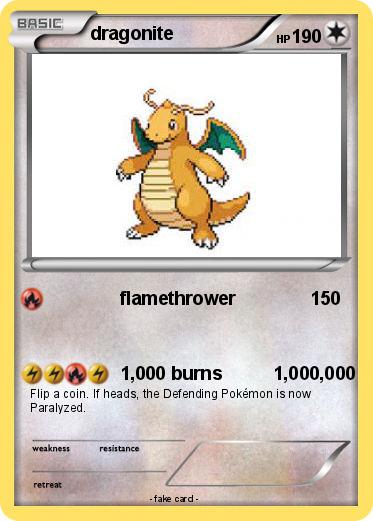Pokemon dragonite