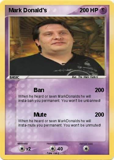 Pokemon Mark Donald's