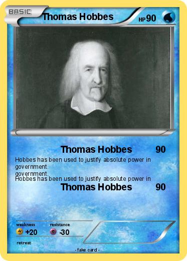 Pokemon Thomas Hobbes