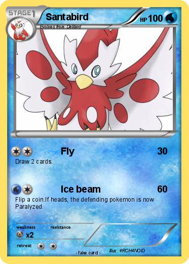 Pokemon Santabird