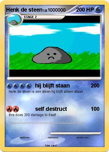 Pokemon Henk de steen