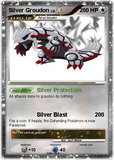 Pokemon Silver Groudon