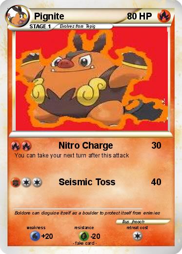 Pokemon Pignite