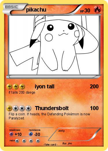 Pokemon pikachu