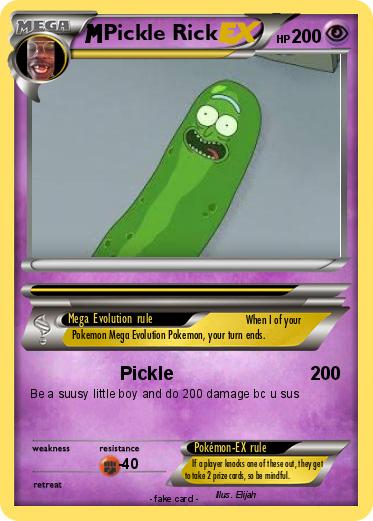 Pokemon Pickle Rick