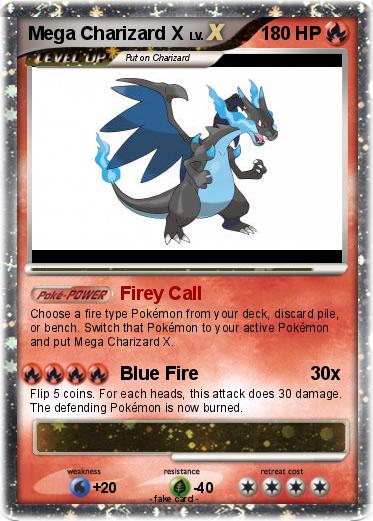 Pokemon Mega Charizard X