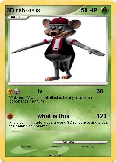 Pokemon 3D rat
