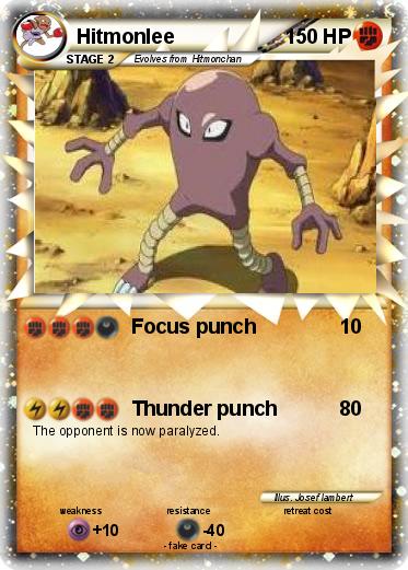 Pokemon Hitmonlee