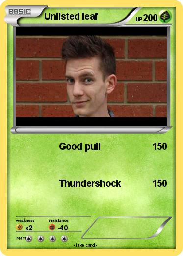 Pokemon Unlisted leaf