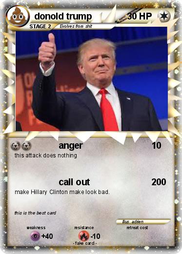 Pokemon donold trump