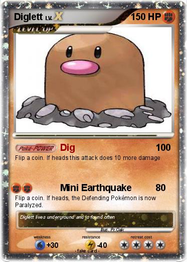Pokemon Diglett