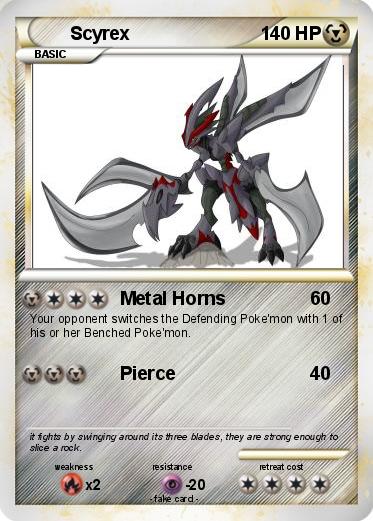 Pokemon Scyrex