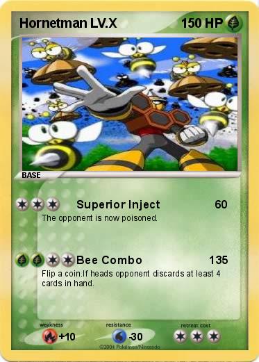 Pokemon Hornetman LV.X