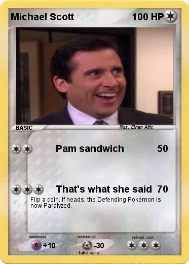Pokemon Michael Scott