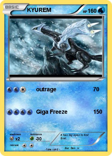 Pokemon KYUREM