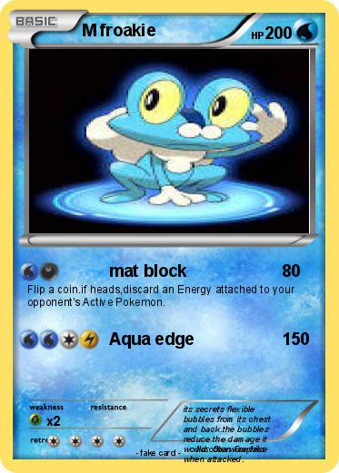 Pokemon M froakie