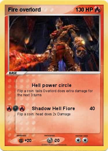 Pokemon Fire overlord 