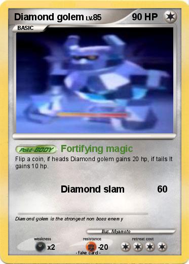 Pokemon Diamond golem