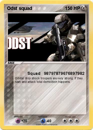 Pokemon Odst squad