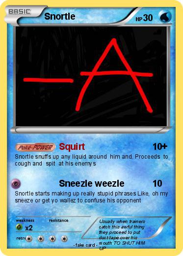 Pokemon Snortle
