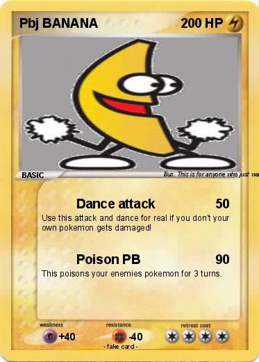 Pokemon Pbj BANANA