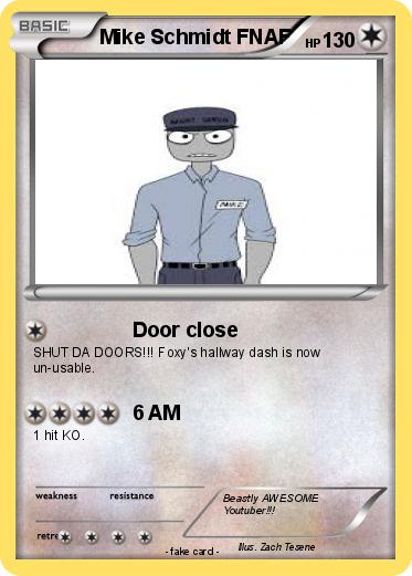 Pokemon Mike Schmidt FNAF