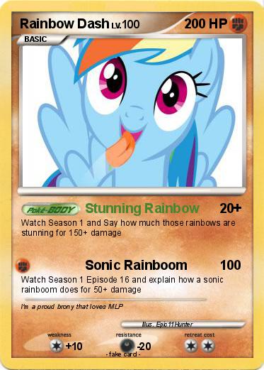Pokemon Rainbow Dash