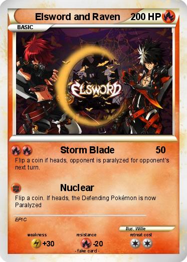 Pokemon Elsword and Raven