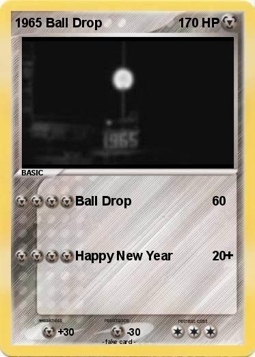 Pokemon 1965 Ball Drop