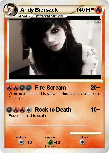 Pokemon Andy Biersack