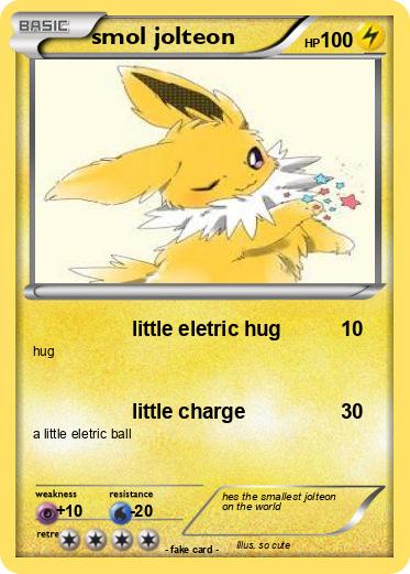 Pokemon smol jolteon