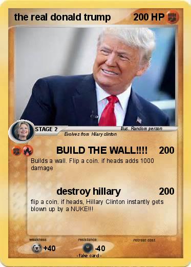 Pokemon the real donald trump