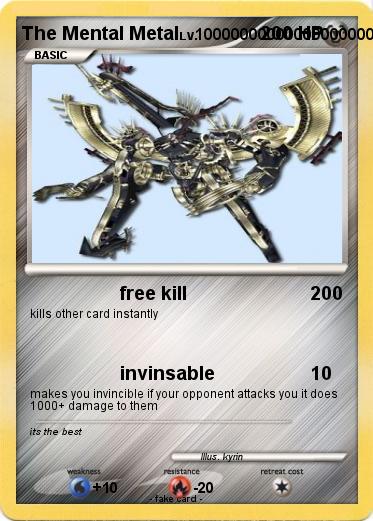 Pokemon The Mental Metal