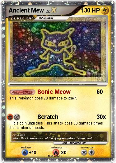 Pokemon Ancient Mew