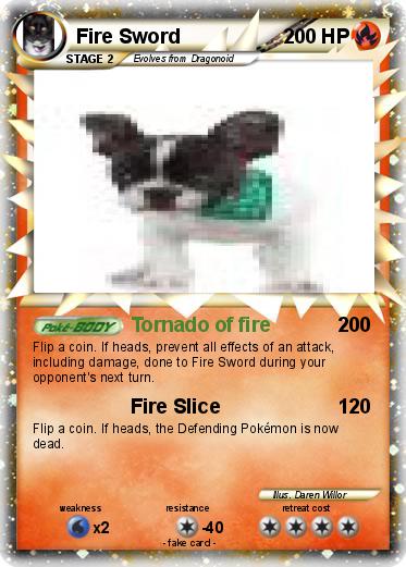 Pokemon Fire Sword