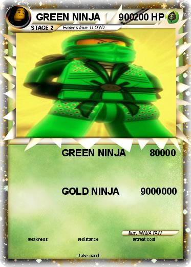 Pokemon GREEN NINJA       900