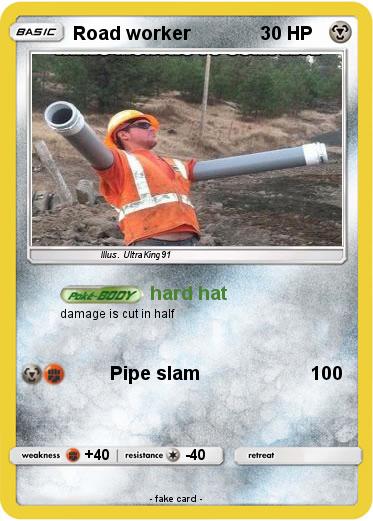 Pokemon Road worker