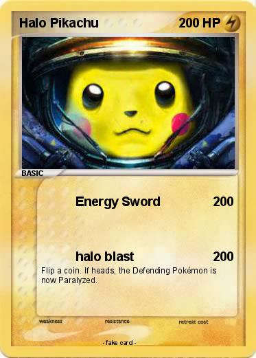 Pokemon Halo Pikachu