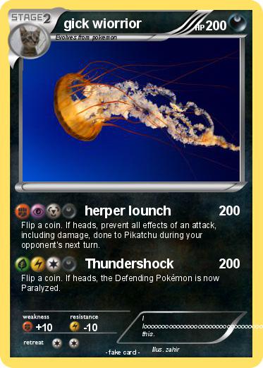 Pokemon gick wiorrior
