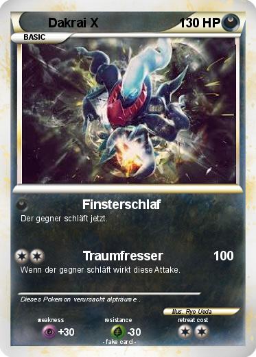 Pokemon Dakrai X