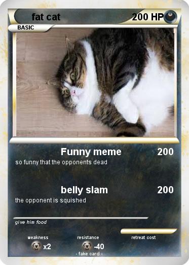 Pokemon fat cat