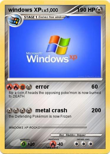 Pokemon windows XP
