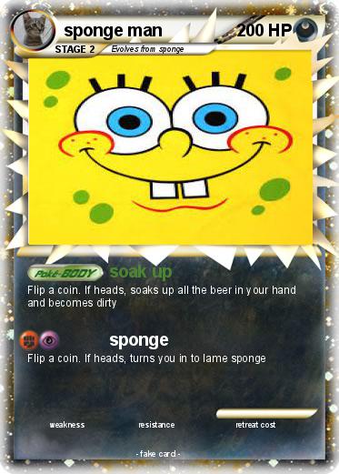 Pokemon sponge man