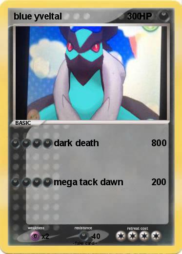 Pokemon blue yveltal                              0