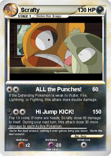 Pokemon Scrafty