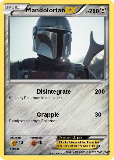 Pokemon Mandolorian
