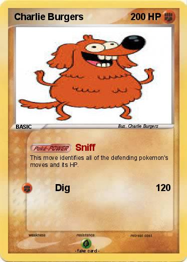 Pokemon Charlie Burgers