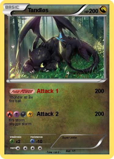Pokemon Tandløs