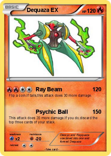 Pokemon Dequaza EX