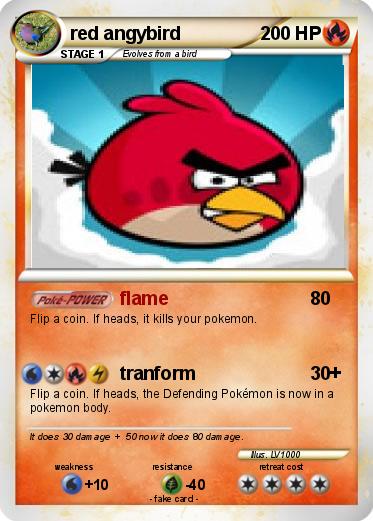 Pokemon red angybird
